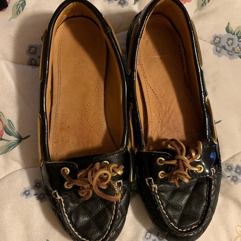 Sperry quilted boat shoes